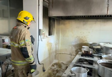 Restaurante em Nossa Senhora de Glória é atingido por princípio de incêndio