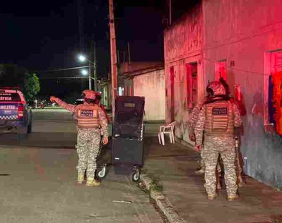Homem em surto psicótico é contido após negociação da PM em Monte Alegre