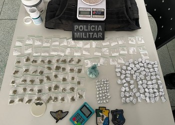 Polícia apreende entopecentes em terreno baldio em Nossa Senhora do Socorro