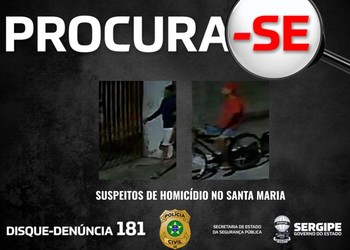 imagem dos suspeitos de homicídio registrado no bairro Santa Maria é divulgada