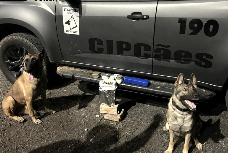 Suspeito de tráfico interestadual é preso com cerca de 2kg de drogas em Cristinápolis