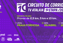 Circuito de Corridas TV Atalaia 2026 abre inscrições para a 1ª etapa