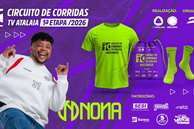 Circuito TV Atalaia celebra 10ª edição com show de Nona, em Aracaju