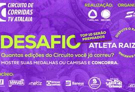 Circuito de Corridas TV Atalaia lança campanha “Atleta Raiz” para premiar atletas com maior número de participações