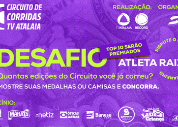 Circuito de Corridas TV Atalaia lança campanha “Atleta Raiz” para premiar atletas com maior número de participações