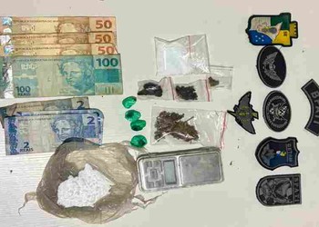 Dois suspeitos são presos por tráfico de drogas durante ações da PM em Capela