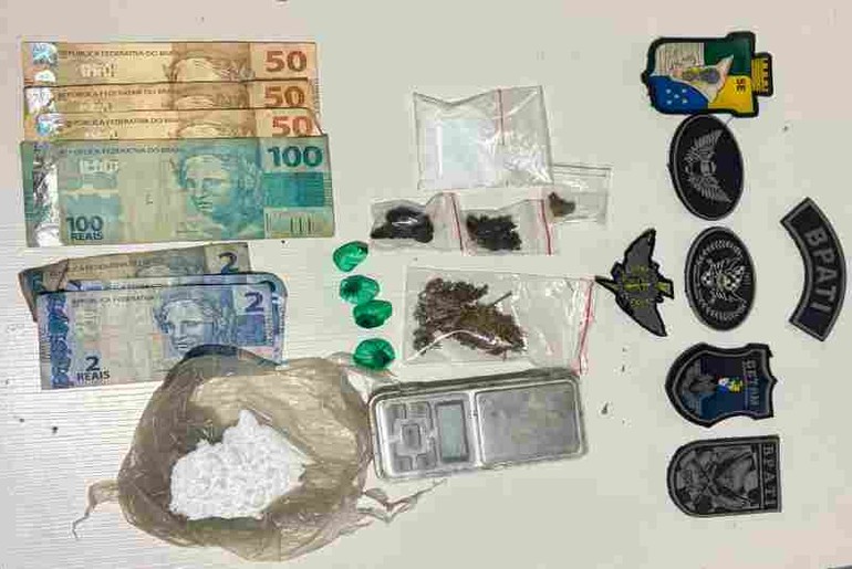 Dois suspeitos são presos por tráfico de drogas durante ações da PM em Capela