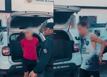 [VÍDEO] Dupla suspeita de arrastar mulher com carro durante assalto em Aracaju é presa