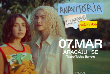 Ingressos para  turnê “Claraboia – Voz e Violão” de AnaVitória em Aracaju estão 80% esgotados