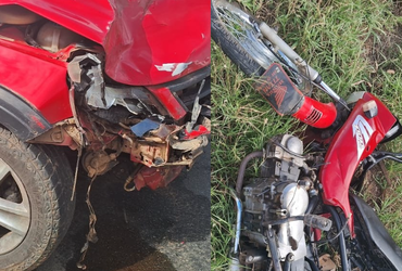 Motociclista morre em colisão com carro na SE-230, em Canindé de São Francisco