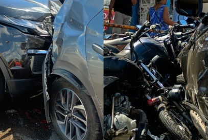 Flanelinha provoca grave acidente envolvendo 11 veículos no centro de Aracaju