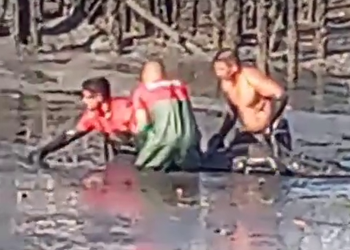 Homem morre afogado em mangue após cair de ponte no Conjunto Bugio, em Aracaju