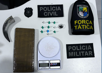 Homem é preso por tentativa de homicídio e tráfico de drogas em Canindé de São Francisco