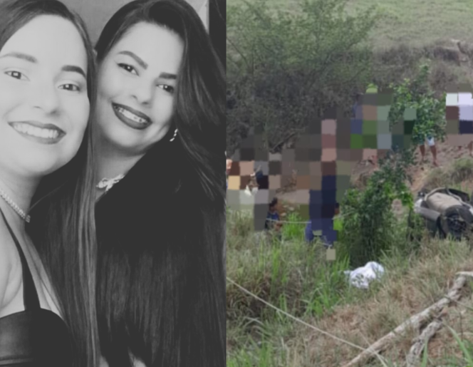 Duas mulheres morrem em colisão frontal entre moto e carro na SE-290, em Itabaianinha