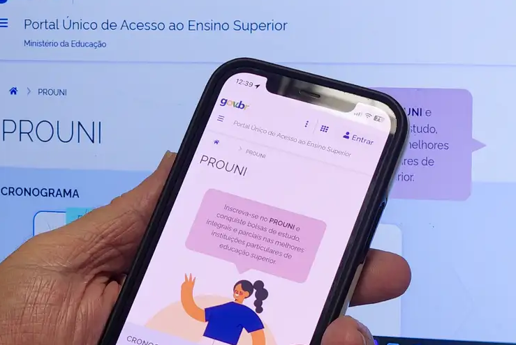 Estão abertas as inscrições para o 1º semestre do Prouni 2026