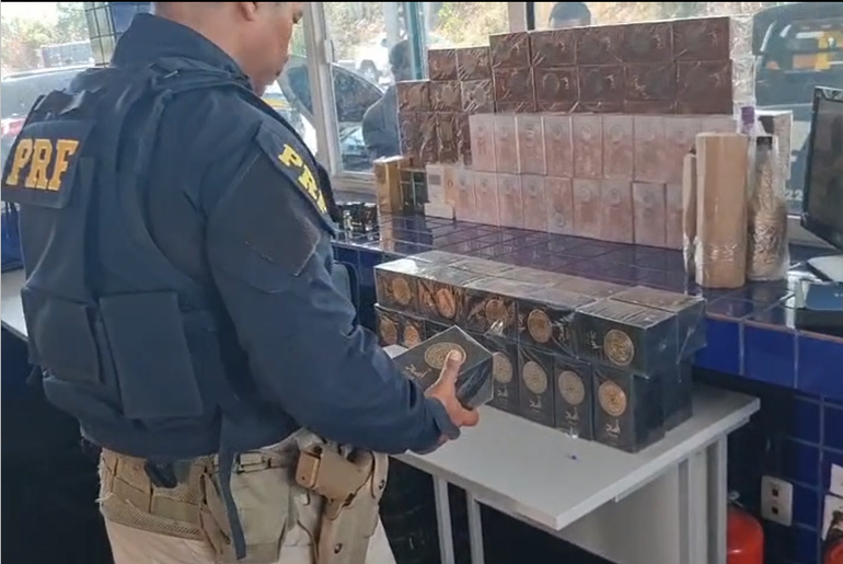 Eletrônicos, perfumes e medicamentos irregulares são apreedidos em São Cristóvão