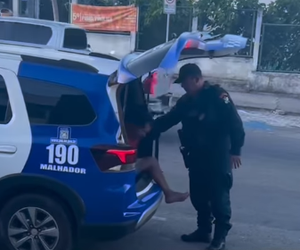 Homem é preso após agredir companheira na Barragem da Jacarecica, em Itabaiana