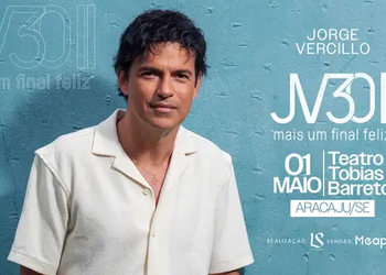Jorge Vercillo traz turnê comemorativa de 30 anos para Aracaju