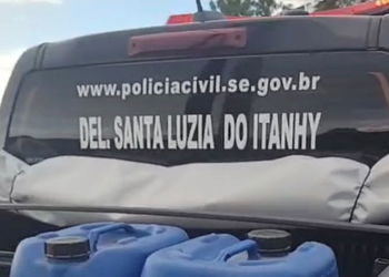 50 litros de combustível armazenado irregularmente são apreendidos em Santa Luzia do Itanhy