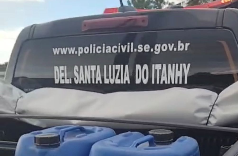 50 litros de combustível armazenado irregularmente são apreendidos em Santa Luzia do Itanhy