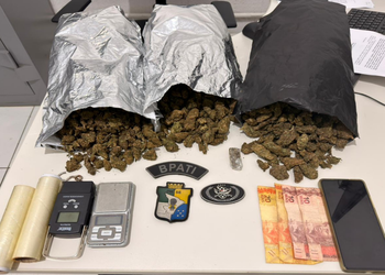 Homem é preso com mais de 2Kg de maconha durante ação policial em Capela