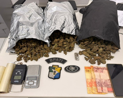 Homem é preso com mais de 2Kg de maconha durante ação policial em Capela