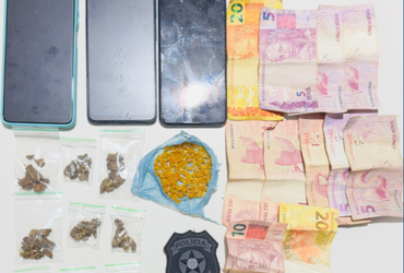 Homem é preso em flagrante por suspeita de tráfico de drogas em Estância