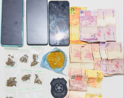 Homem é preso em flagrante por suspeita de tráfico de drogas em Estância