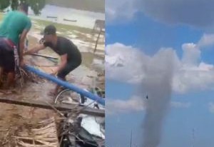 Ventania derruba estruturas e causa prejuízos em cidades do interior de Sergipe