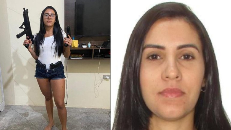 Namorada de 'Breno Hamster' ostentava armas em fotos e estudava medicina em Aracaju