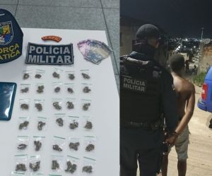 Adolescente de 16 anos é apreendido por tráfico de drogas no bairro Santa Maria, em Aracaju