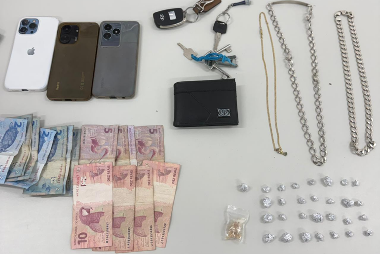 Suspeito de tráfico de drogas é preso em flagrante em São Cristóvão