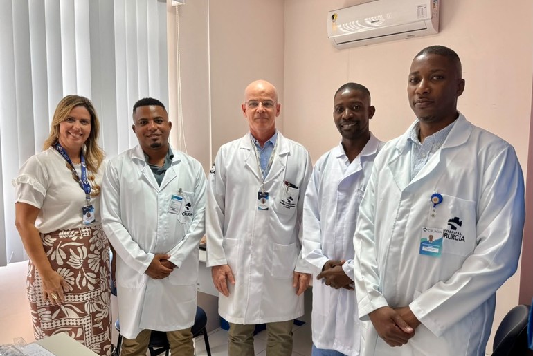 Hospital de Cirurgia é escolhido para programa internacional e capacita médicos angolanos