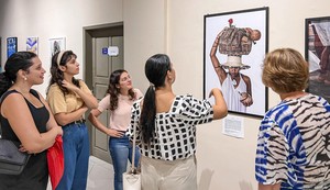 Exposição coletiva reúne 15 artistas no Corredor Cultural Wellington Santos, em Aracaju