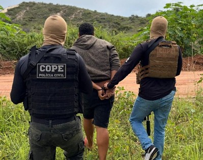 VÍDEO; Foragido por homicídio na Bahia é encontrado e preso em Estância