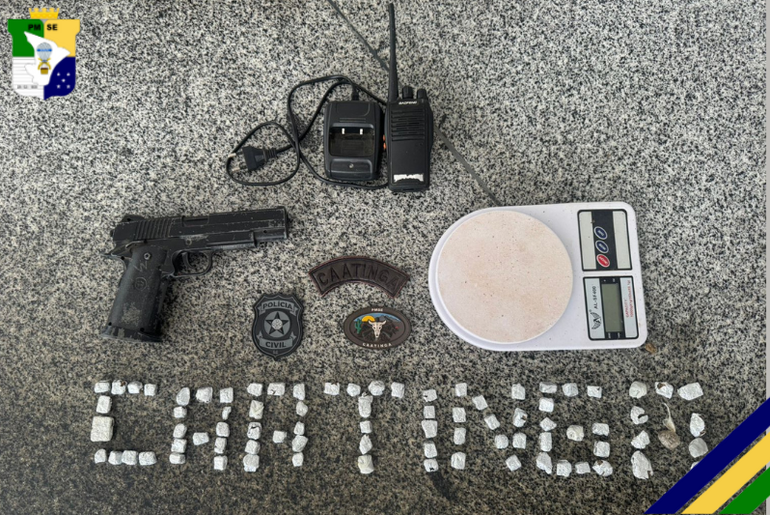 Dois suspeitos são presos por tráfico de drogas em área rural de Porto da Folha