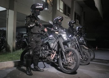 45 motos são apreendidas pela PM em operação contra infrações de trânsito na Grande Aracaju