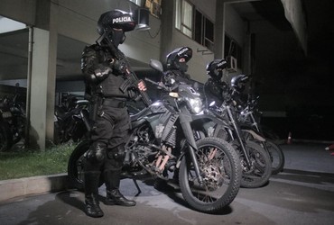 45 motos são apreendidas pela Polícia Militar em operação contra infrações de trânsito na Grande Aracaju