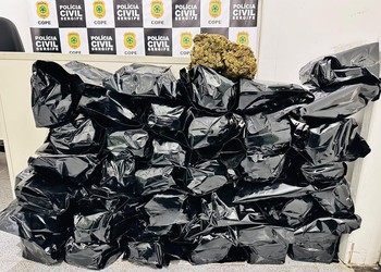Homem é preso por tráfico interestadual de drogas com meio milhão de reais em entorpecentes em Nossa Senhora do Socorro