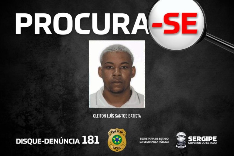 Foto do investigado por roubos a motoristas de aplicativo em Aracaju é divulgada