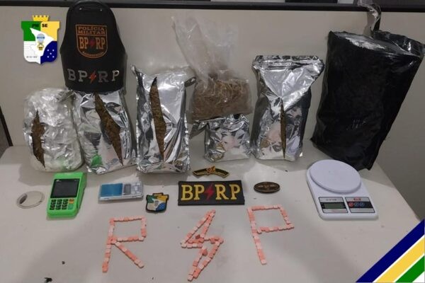 125 comprimidos de ecstasy são apreendidos na Zona Sul de Aracaju