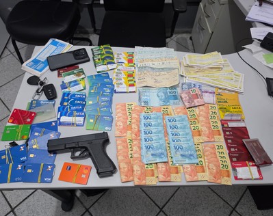 Suspeito de crimes contra o patrimônio e agiotagem é preso em Monte Alegre