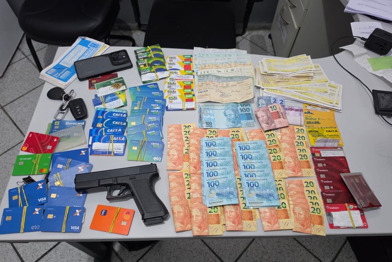 Suspeito de crimes contra o patrimônio e agiotagem é preso em Monte Alegre