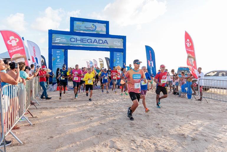 “Aracaju Tropical Run 2026” agita capital em corrida na praia no próximo dia 1 de março