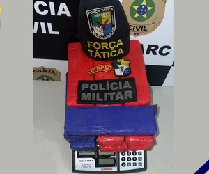 PM apreende mais de 8 kg de maconha no bairro Japãozinho