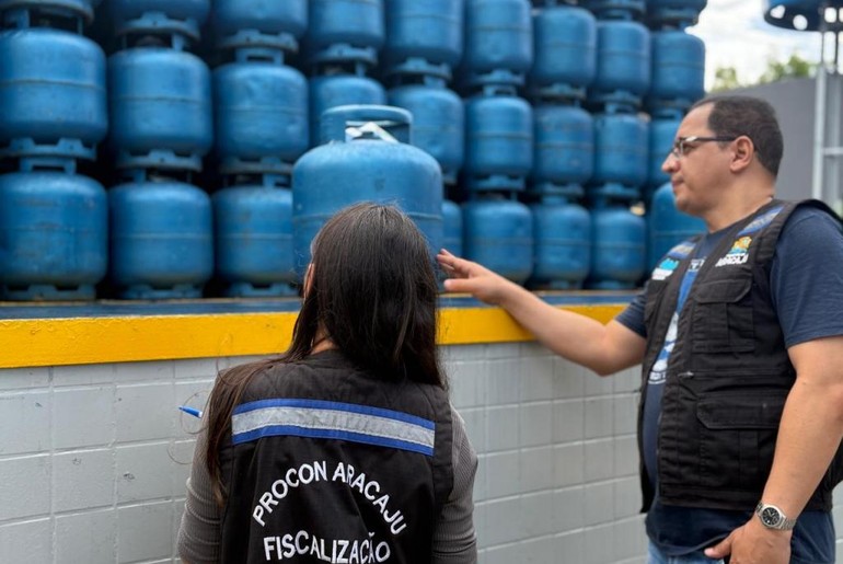 Preço do gás de cozinha varia até R$ 25 em Aracaju, aponta levantamento