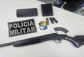 Homem suspeito de porte ilegal é preso em São Cristóvão