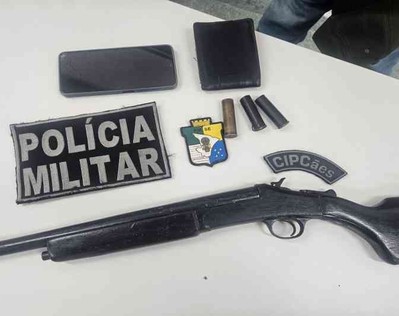 Homem suspeito de porte ilegal é preso em São Cristóvão