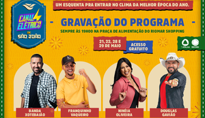 Canal Elétrico grava especial de São João no RioMar Shopping