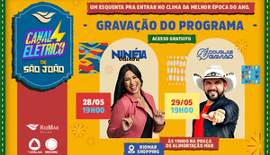 Canal Elétrico segue com gravação especial de São João no RioMar Shopping